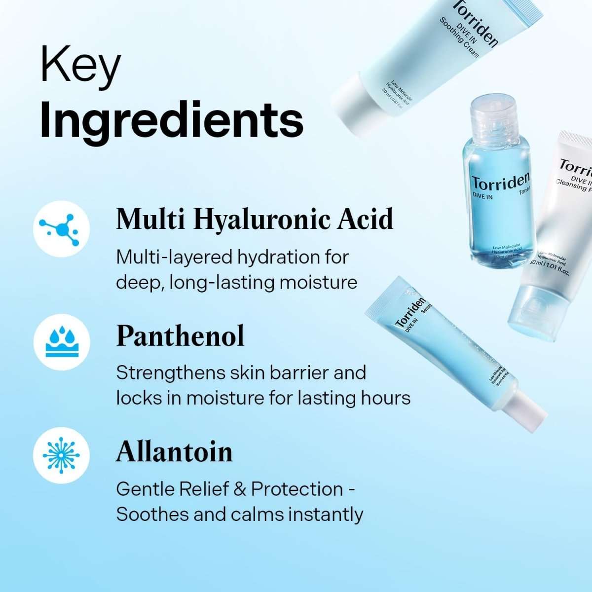 Torriden Dive-In Trial Kit For Dry Skin