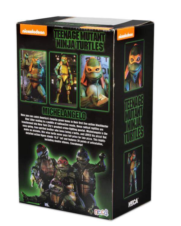 Teenage Mutant Ninja Turtles (1990 Movie) Michelangelo 1/4 Scale Figure SubPar Packaging Box
