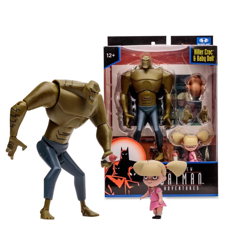 The New Batman Adventures Killer Croc and Baby Doll