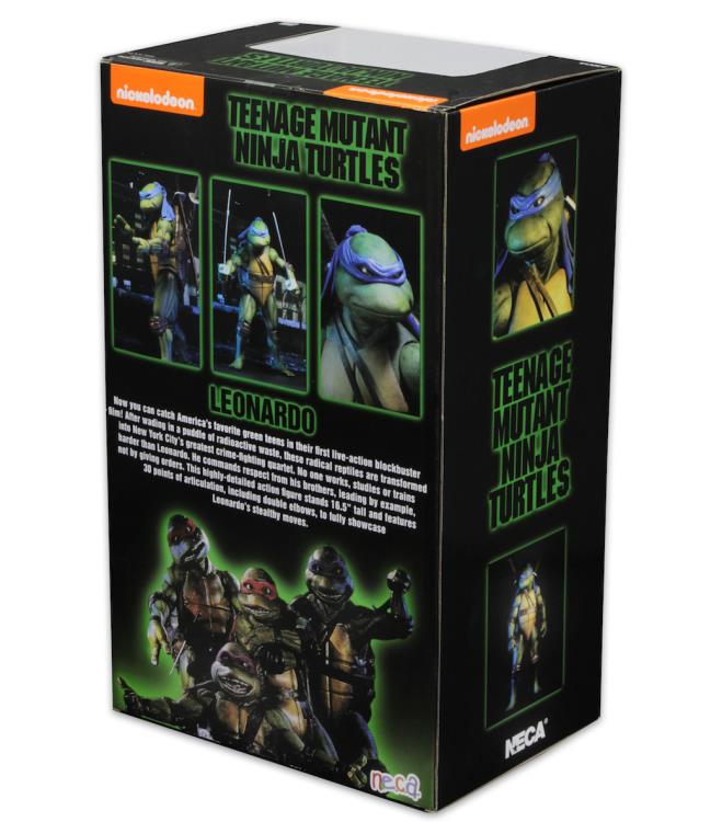 Teenage Mutant Ninja Turtles (1990 Movie) Leonardo 1/4 Scale Figure - SubPar packaging box