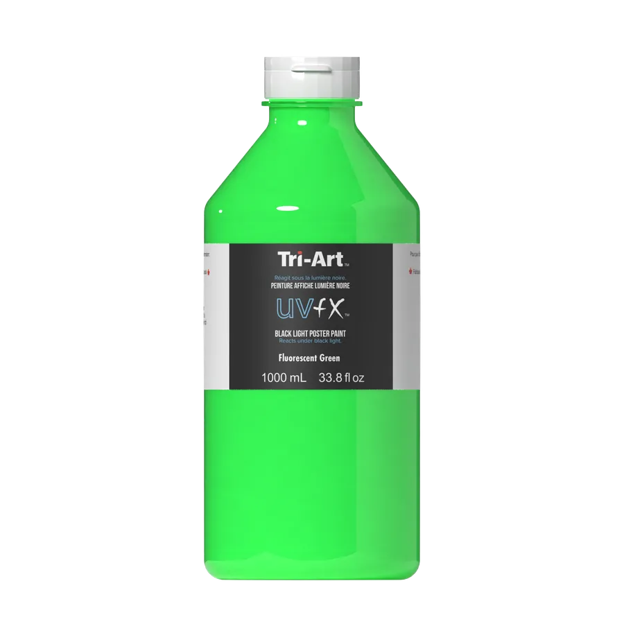 UVFX Black Light Poster Paint - Fluorescent Green