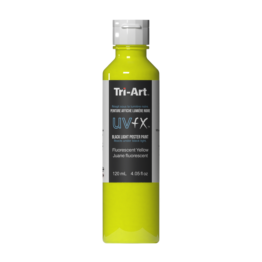 UVFX Black Light Poster Paint - Fluorescent Yellow