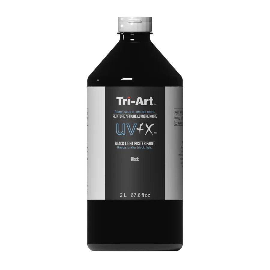 UVFX Black Light Poster Paint - Black