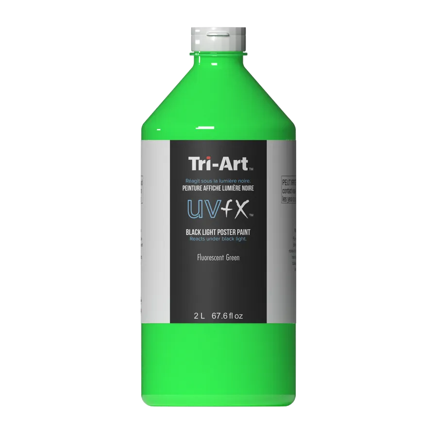 UVFX Black Light Poster Paint - Fluorescent Green