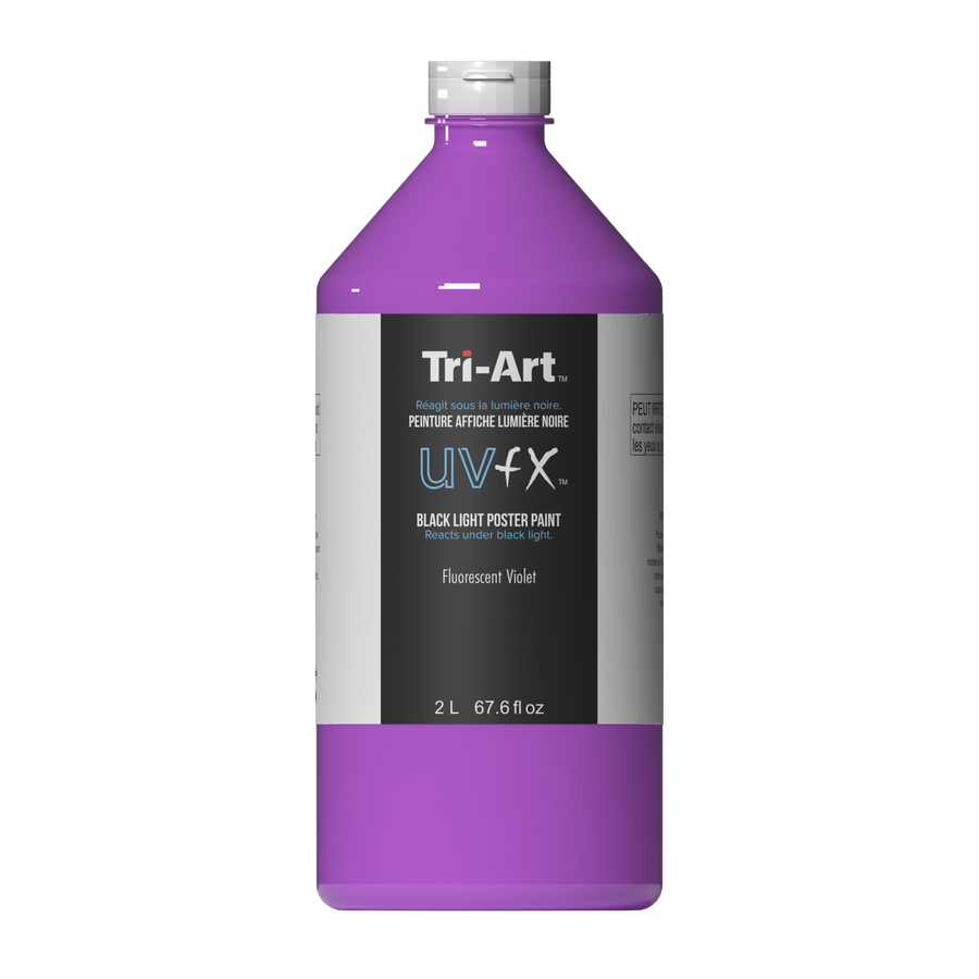 UVFX Black Light Poster Paint - Fluorescent Violet