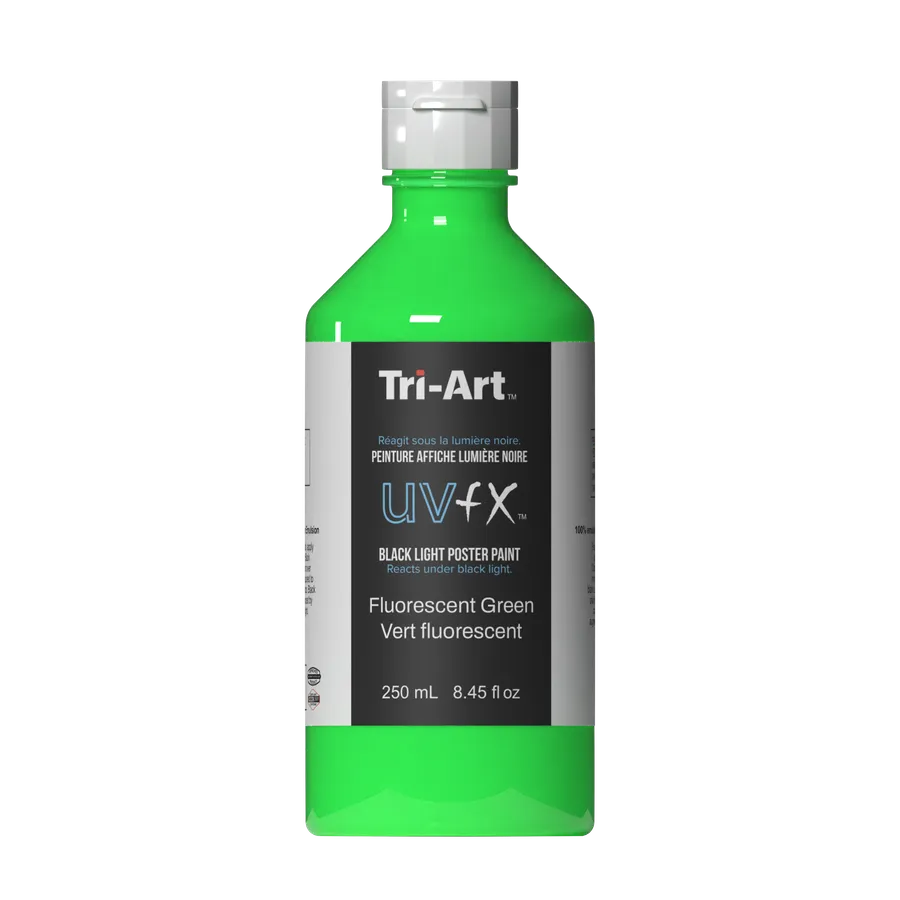 UVFX Black Light Poster Paint - Fluorescent Green