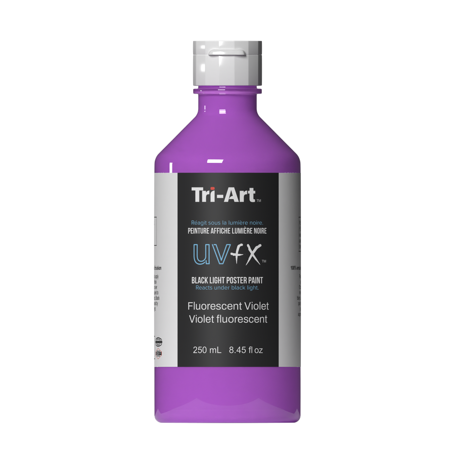 UVFX Black Light Poster Paint - Fluorescent Violet