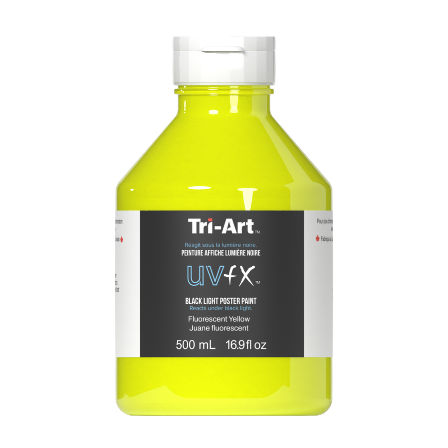 UVFX Black Light Poster Paint - Fluorescent Yellow
