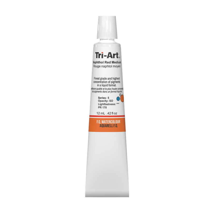 Tri-Art Water Colours - Naphthol Red Medium