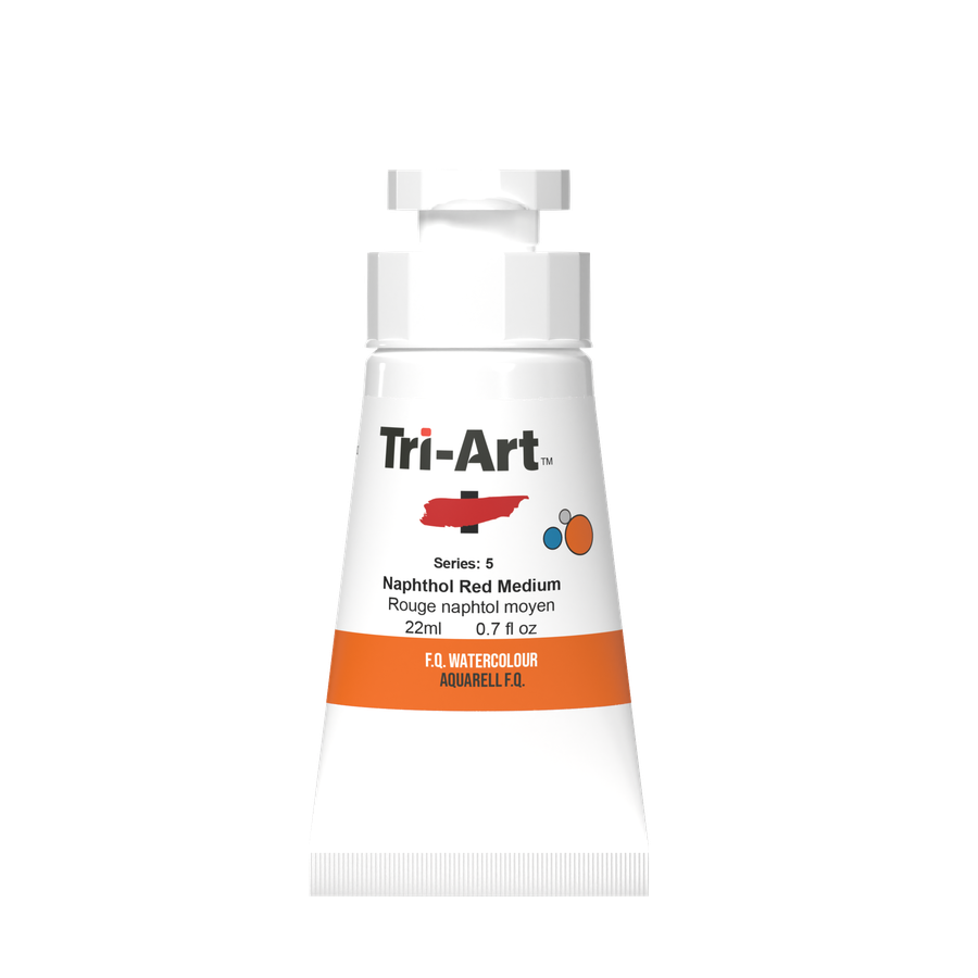 Tri-Art Water Colours - Naphthol Red Medium