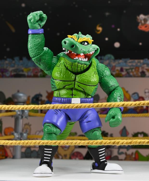 Teenage Mutant Ninja Turtles Adventures Stump Wrestling Leatherhead (Archie Comics) Action Figure