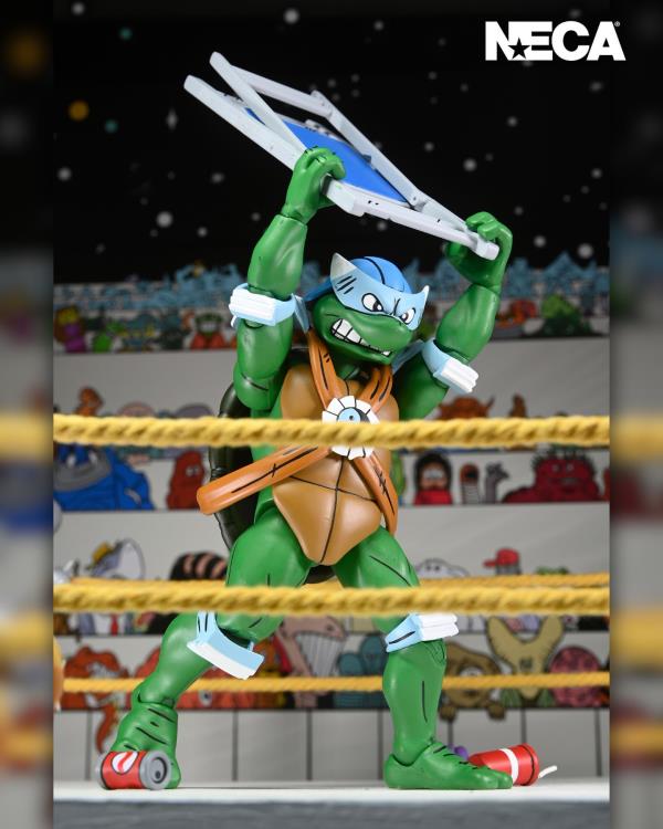 Teenage Mutant Ninja Turtles Adventures Stump Wrestling Turtles (Archie Comics) Four-Pack